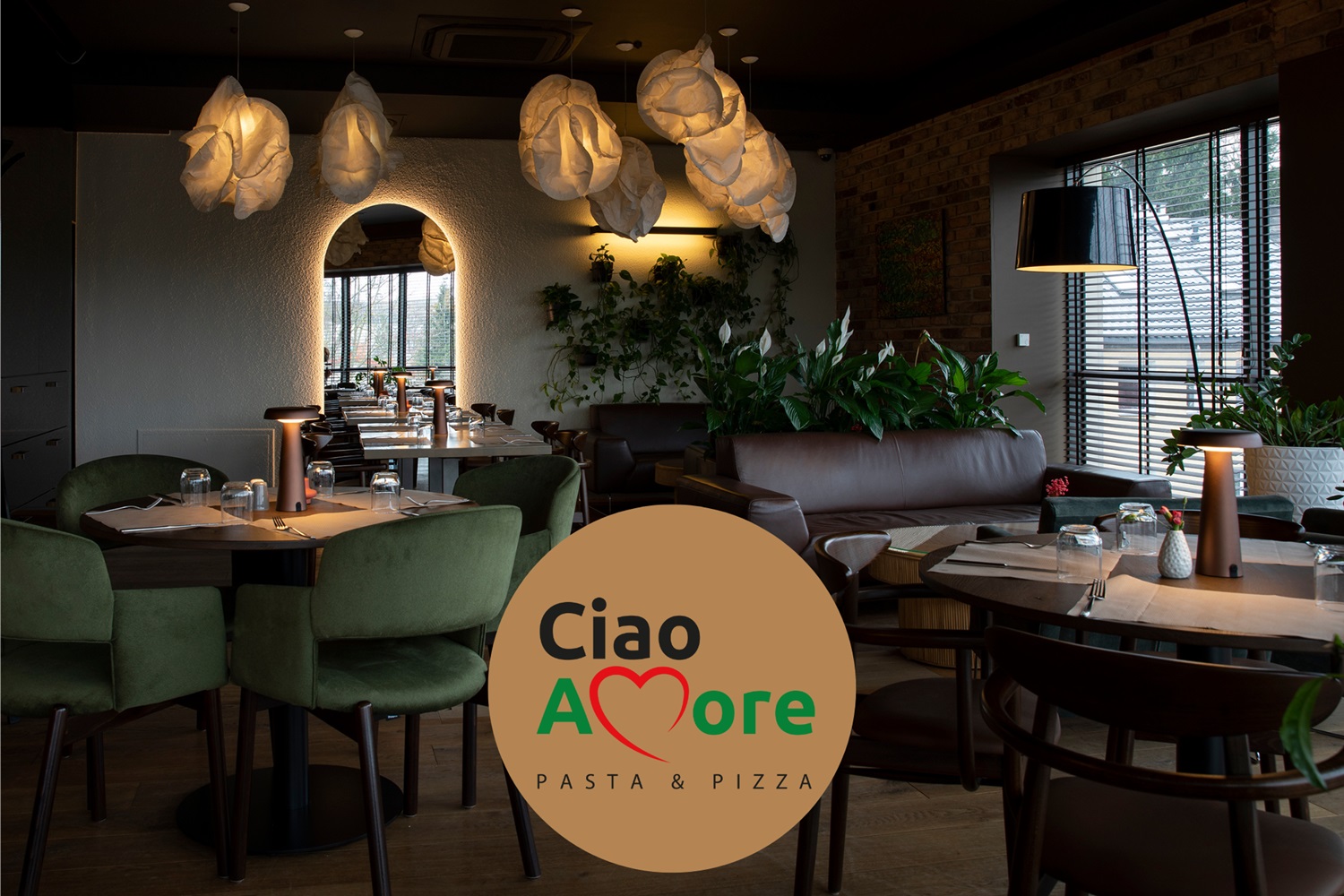 5 voucherów po 100 zł do Restauracji Ciao Amore PASTA & Pizza